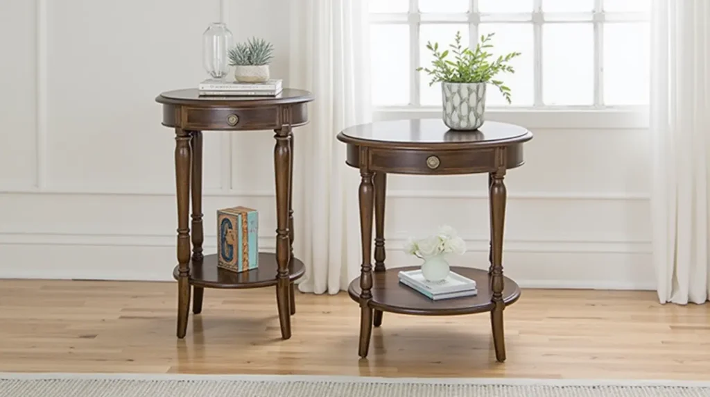 living room end tables set of 2