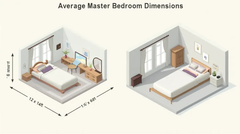 Average Master Bedroom Dimensions